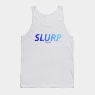 Slurp On Water Hydro Homies Blue Gradient Tank Top